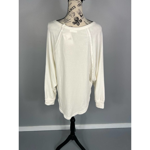 NWT semi sheer white long sleeve shirt - Picture 2 of 9